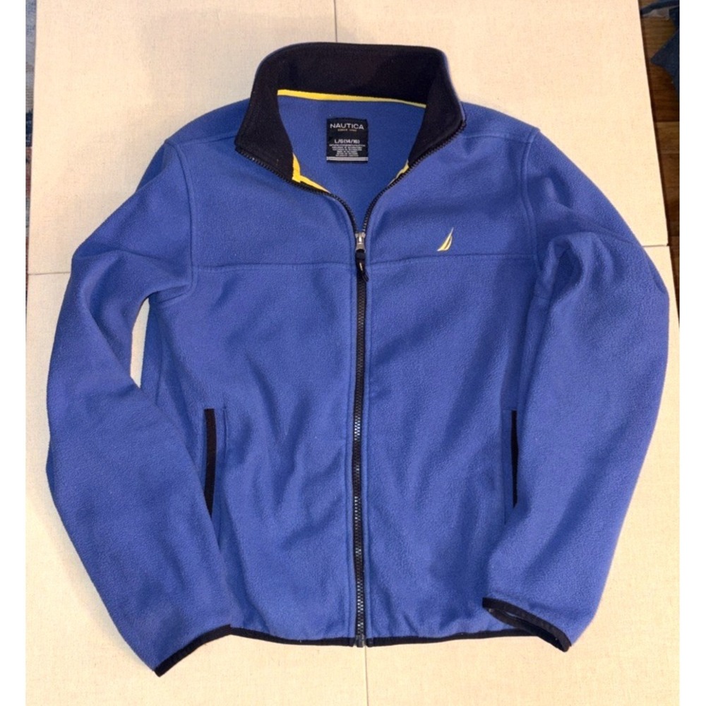 Nautica Girls Fleece Pullover Jacket Size Large (14/16)